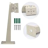 防犯カメラ ハウジング ブラケット 取付金具 屋外 【オフホワイト】防犯カメ壁面 用 壁掛けブラケットハウジングブラケット