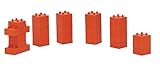 Wonderworld Creative Gravity Play! Trix Tracks Brick Pack - 30 Piece Brick Set Unique Kids Toy with 