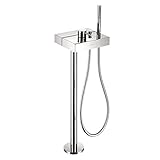 Axor 10406 Starck X浴槽フィラー蛇口Free Standing with Diverter、単一Functi、 10406001 1