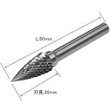【アストロプロダクツ】AP 超硬バー φ6mmシャンク トンガリ型