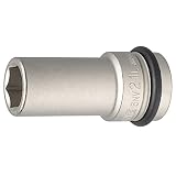トネ(TONE) インパクト用ロングソケット HP6NV-21L 差込角19.0mm(3/4") 二面幅21mm