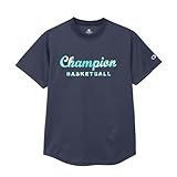[チャンピオン] 半袖Tシャツ 半袖 丸首 速乾 抗菌 高通気 グラフィックロゴプリント SHORT SLEEVE T-SHIRTCW-BB320 レディース ネイビー