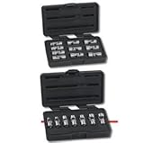 KD Tools 80565D 10 pc. Metric 6 Pt. Flex Socket Set - 0.38 in. Drive With FREE 7pc. SAE 6 Pt. Flex S