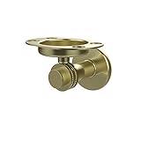 Allied Brass 926D-SBR Toothbrush/Tumbler Holder, Satin Brass [並行輸入品]