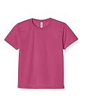 [グリマー] 半袖 レディース 4.4oz ドライTシャツ (クルーネック) 00300-ACT ホットピンク WM (日本サイズレディースM相当)