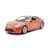 ミニカー 1/64スケール WELLY TOYOTA 86 ORANGE トヨタ ハチロク オレンジ