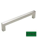 ProbricoキッチンキャビネットハードウェアハンドルとノブステンレススチールCupboard Pulls家具ハンドルつや消しニッケル 25 Pack PDDJ27HSS160-25Pack
