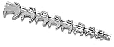 パフォーマンスツールw351 SAE Crowfoot Wrench Set, 8点