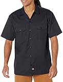 Dickies - - 1574半袖ワークシャツ, 3X-Large Tall, Black