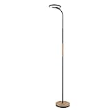 ADDAS ノルディックスタディ寝室ベッドルームベッドサイドランプの目を守るためにランプフロアを読むLEDフロアランプ