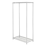ルミナス オーダーラック レギュラーシリーズ 2段 +延長2本(+61.5cm) 幅121.5×奥行91.5×高さ240.6cm ナイロンキャスター仕様(ストッパー有) SR12900000170BBNY-2
