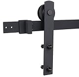 ace-trades 6.6 Ft。スライドドアhardware-i形状Hangersバーン木製スライドドアハードウェアセット