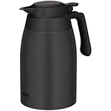 THERMOS ステンレスポット TTG-1500 DGY 1.5L ダークグレー 食洗機対応モデル 保温保冷 卓上ポット 広口設計