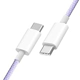 ［ＺＩ：Ｌ］(ジール) Type-C ケーブル USB C タイプcケーブル 高耐久 急速充電対応 2m ライラック