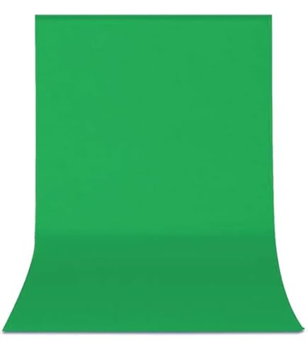 Amazon.co.jp: Hemmotop 背景布 緑 3m x 3.6m zoomのバーチャル