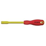 Westward 1YXL1 Insulated Nut Driver, Hollow, 5/16 In by WestWard Tools