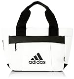 ラウンドトートバッグ ホワイト／ブラック