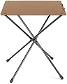 Helinox カフェテーブル | フラットパック 多目的 ポータブル カフェテーブル キャンプやアウトドアダイニング用 超耐久性のあるDACアルミニウムフレームとラミネートテーブルトップ (コヨーテタン)