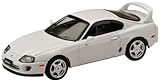 HJ64 1/64 トヨタ スープラ RZ (JZA80) アクティブスポイラーパーツ付き スーパーホワイトII 完成品