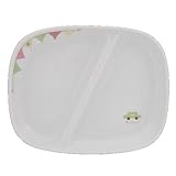 テーブルウェアイースト 仕切りランチプレート 22cm くるま ガーランド E-Kids