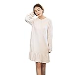【授乳ワンピース】パール ボタン 授乳ワンピース /SDN71014-FREE-BEIGE