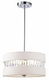 Canarm ICH426A03CH16 Ballard 3-Light Chandelier, Chrome [並行輸入品]