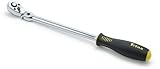 Titan Tools 11074 1/4" Drive Flex Head Extra Long Ratchet [並行輸入品]