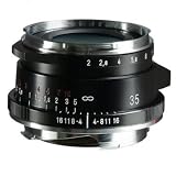 Voigtlander フォクトレンダー 広角レンズ ULTRON Vintage Line 35mm F2 Aspherical TypeII VM BLACK