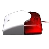 uxcell Mini 12 Volt Security Alarm Siren Red Light Replacement [並行輸入品]