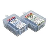 （まとめ）ステンレスコンクリートビス/ネジ（ナベ頭） 【90本入×5セット】 SCN-432