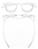 [eyeforyou] オーバーグラス 老眼鏡 メガネの上から老眼鏡 近くが見やすいちょい足しグラス AG-R71