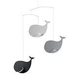 Flensted Mobiles フレンステッド・モビール (Happy Whales/Black/Grey/81S)