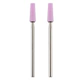 プロクソン(PROXXON) 軸付き砥石2本 【台形型3.0mm 軸径2.35mm WA砥石150番】 No.26769