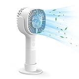 携帯扇風機 ハンディファン 冷却プレート付【大風量・ 3段風量・ 急速冷却・接触冷感強力 UP！】手持ち扇風機 小型 卓上扇風機 ミニ 瞬間