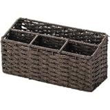 ちどり産業 ペーパー バスケット リモコンボックス リモコンケース ダークブラウン CH-400DBR