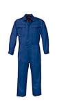 ジーベック XEBEC オールシーズン用ツナギ服 34880 40 ブルー M