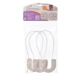 Dreambaby 6 Pack Flexi Loop Lock, White [並行輸入品]