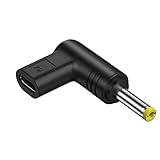 Pjeghbvop Type C - 電源アダプター 12V Type C メス - オス 5.5x2.5mm 5.2x2.1mm 4.8x1.7mm 4.0x1.7mm 3.5x1.35mm 3x1.1mm。