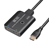 サンワサプライ 8K対応HDMI切替器（2入力・1出力または1入力・2出力） SW-HDR8K21BD