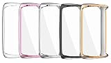 スクリーンプロテクターケース For Fitbit Luxe スマートウォッチアクセサリー TenCloud カバー 傷防止 フル保護カバー Luxe用 (5個色)