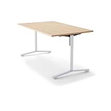 コクヨ   ミーティングテーブル DAYS OFFICE FLIP TOP XY-TFT158SCSAAMC1 幅150×奥行80CM 天板グレ