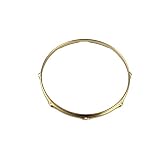 TAMA タマ スネア用 2.3mm ブラス製カスタムフランジフープ バターサイド 14" 8ホール MSP14-8
