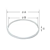 LIXIL(リクシル) INAX スリップワッシャー A寸法47.8mm B寸法44.5mm C寸法1.8mm 18-1070