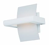 et2 Alumilux 1-light LED壁マウントホワイト 7 by 8-Inch 41312 1