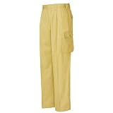 (AITOZ) アイトス 夏用作業服・作業ズボン 驚異の10色展開 カーゴパンツ (生地薄め) (AZ5324) マスタード 95