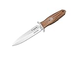 Boker USA Applegate 5.5 Commemorative固定刃ナイフ、5.5inスチールブレード、ローズウッドハンドル