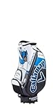キャロウェイ(Callaway) キャディバッグ CRT TOUR WHT/SLV 24 (カートタイプ 9.5型 47インチ対応 4.7kg 5分割) ホワイト/シルバー メンズ