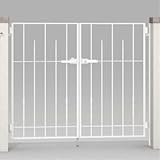 LIXIL TOEX　ラフィーネ門扉3型　柱使用　08-10　両開き　【リクシル】 　アイアンブラック