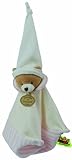 Doudou et Compagnie - Early learning - Teddy or Rabbit - 20 cm - Ecru / Pink by Doudou et Compagnie
