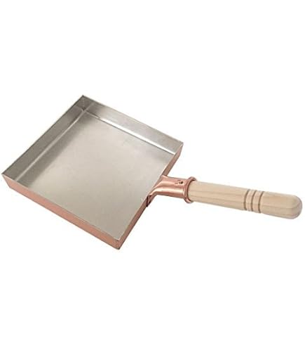 Amazon｜中村銅器製作所 銅製 玉子焼鍋 12長（12cm×16cm）プロ愛用 